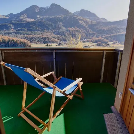 Chesa Munteratsch 1-zimmerwohnung 203 Typ B Lägenhet