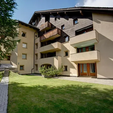 Chesa Munteratsch 1-zimmerwohnung 203 Typ B Lägenhet Silvaplana